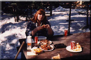 Alaskan photos-we barbecue in the winter too!
