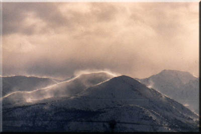 Winter wind in Alaska creates original music.