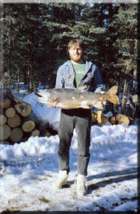 Ice fishing and northern lights viewing are popular in Tok, Alaska.